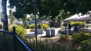 BBS and shelters at Lake Alford